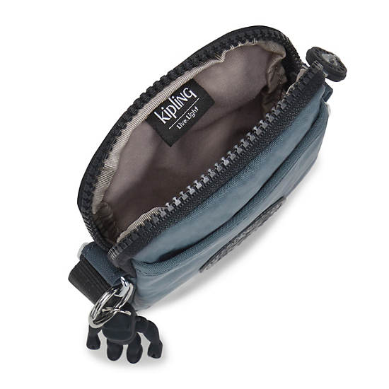 Sac Mobile Kipling Tally Crossbody Bleu Marine Grise | FR 1848CT